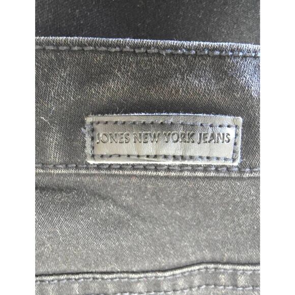 Jones New York Jeans Black Missy Sz 12 Short - Picture 8 of 11
